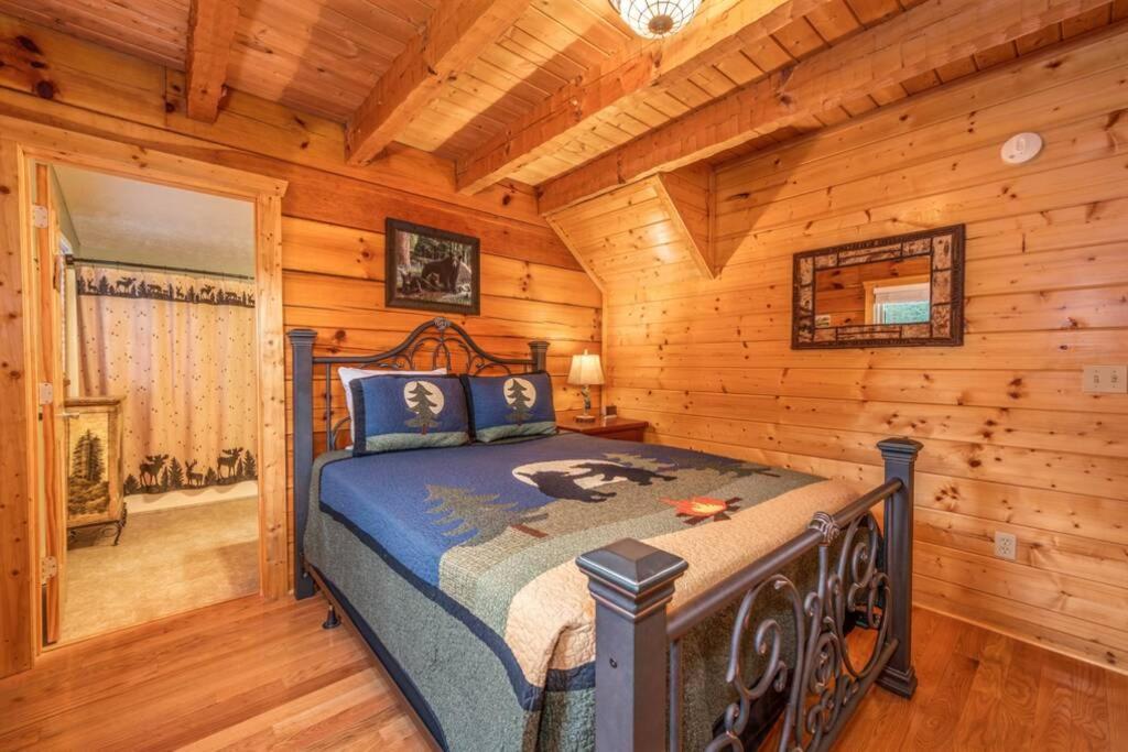 Over The Mountain - Smoky Mountain View Cabin 塞维尔维尔 外观 照片